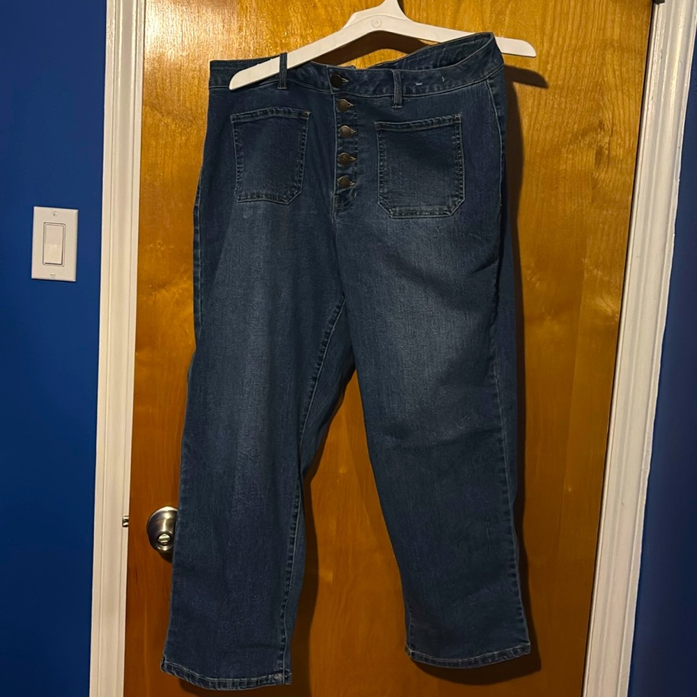 D jeans wide leg jeans